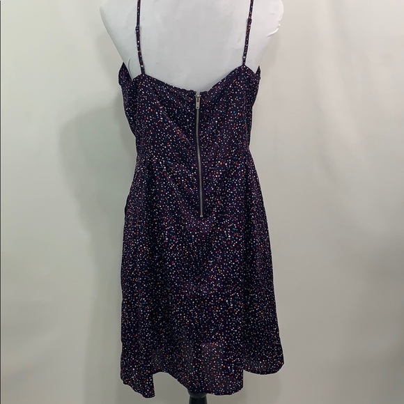 GAP purple adjustable shoulder strap dress, NWT - Picture 2 of 8